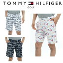トミーヒルフィガー ゴルフ メンズ ロゴグラフィック ショートパンツ TOMMY HILFIGER THMA335