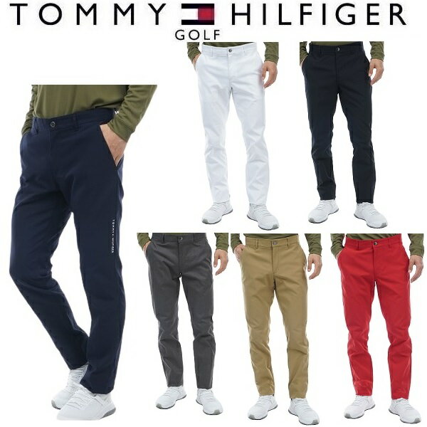 トミーヒルフィガー ゴルフ メンズ ベーシック テーパードパンツ TOMMY HILFIGER GOLF THMA360 2023年秋冬モデル