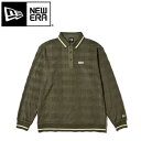 ニューエラ ゴルフ 長袖 ポロシャツ パイル オリーブ NEW ERA (14326406) 2024年秋冬モデル(4)