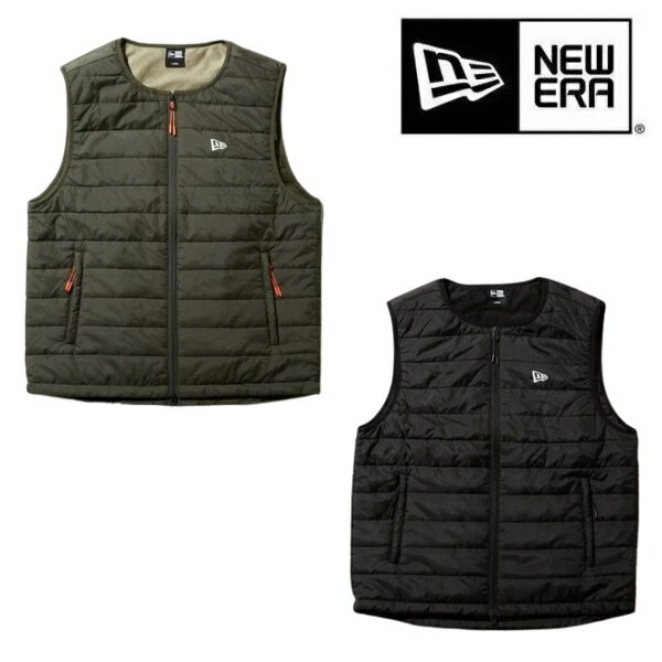 ニューエラ ゴルフ ライト インサレーティッド ベスト SOLAR SENSOR L NEW ERA (14326427) (14326428) 2024年秋冬モデル