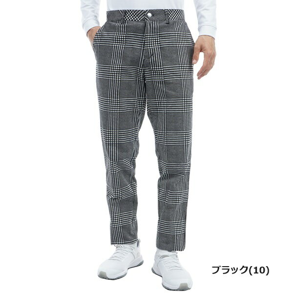 トミーヒルフィガー ゴルフ メンズ ハウンドトゥース テーパードパンツ TOMMY HILFIGER GOLF THMA378