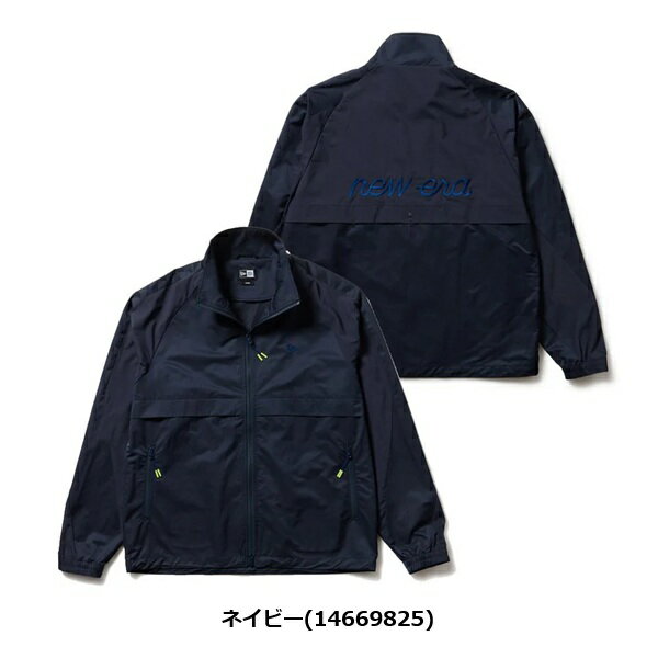 ニューエラ ゴルフ ウィンドジャケット リップストップストレッチウーブン ネイビー NEW ERA (14669825) 2025年秋冬モデル
