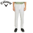 キャロウェイ メンズ ゴルフウェア ロングパンツ 8WAYストレッチ シアサッカー パンツ C24126112 Callaway Golf 【2024年春夏モデル】(4)