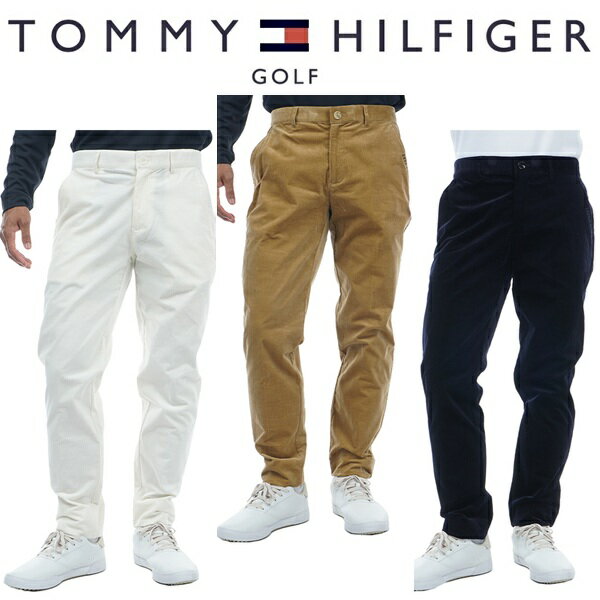 トミーヒルフィガー ゴルフ メンズ コーデュロイ テーパードパンツ TOMMY HILFIGER THMA384