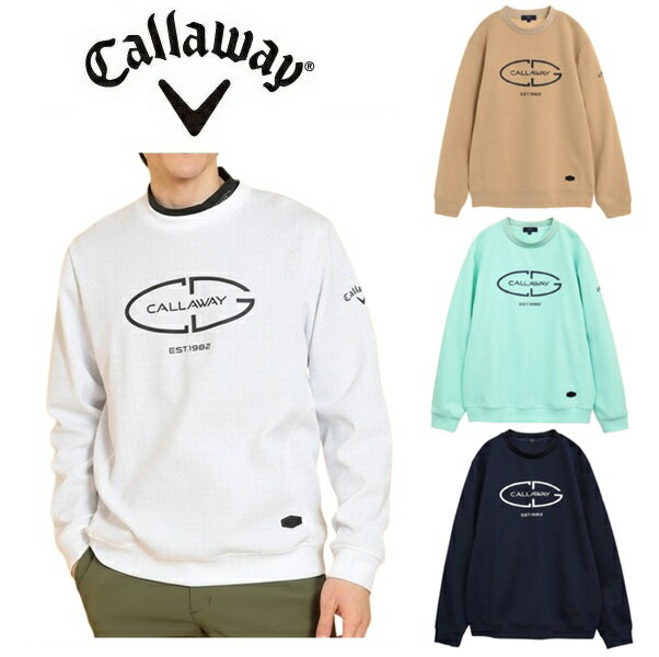 ■商品情報 ハイゲージセーターのように軽量なスウェットです。 生地自体にドットプリントが施され、さらにフロントに今シーズンのロゴモチーフがプリントされています。 ゲームシャツからインスパイヤされたロゴデザインで、春のレイヤードスタイルに活躍するミドラーです。 【素材】 本体 ポリエステル 100% / リブ部分 ポリエステル 99% ポリウレタン 1% / パッチ部分 合成皮革 【メーカー公表サイズ目安】(cm) Mサイズ：身長168-176cm／チェスト90-100cm Lサイズ：身長172-180cm／チェスト94-104cm LLサイズ：身長176-184cm／チェスト98-108cm 3Lサイズ：身長180-188cm／チェスト102-112cm 4Lサイズ：身長184-192cm／チェスト106-116cm ※商品の形・機能によりましては多少の誤差のある場合がございますので、予めご了承下さい。 ・モニターの発色具合によって実際のものと色が異なる場合があります。■商品情報 ハイゲージセーターのように軽量なスウェットです。 生地自体にドットプリントが施され、さらにフロントに今シーズンのロゴモチーフがプリントされています。 ゲームシャツからインスパイヤされたロゴデザインで、春のレイヤードスタイルに活躍するミドラーです。 【素材】 本体 ポリエステル 100% / リブ部分 ポリエステル 99% ポリウレタン 1% / パッチ部分 合成皮革 【メーカー公表サイズ目安】(cm) Mサイズ：身長168-176cm／チェスト90-100cm Lサイズ：身長172-180cm／チェスト94-104cm LLサイズ：身長176-184cm／チェスト98-108cm 3Lサイズ：身長180-188cm／チェスト102-112cm 4Lサイズ：身長184-192cm／チェスト106-116cm ※商品の形・機能によりましては多少の誤差のある場合がございますので、予めご了承下さい。 ・モニターの発色具合によって実際のものと色が異なる場合があります。