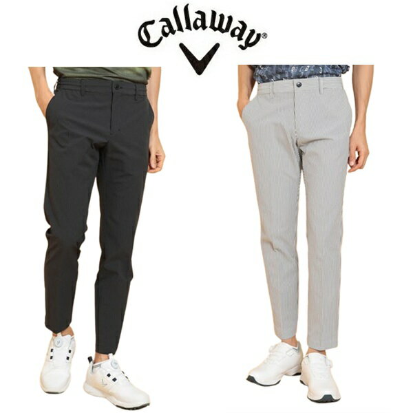 CALLAWAY - キャロウェイ メンズ ゴルフウェア 8WAYストレッチシアサッカーパンツ Callaway Golf C25126111