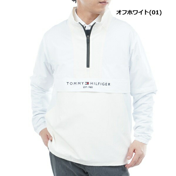 トミーヒルフィガー ゴルフ メンズ 袖脱着 アノラックジャケット TOMMY HILFIGER GOLF THMA550 2025年秋冬モデル