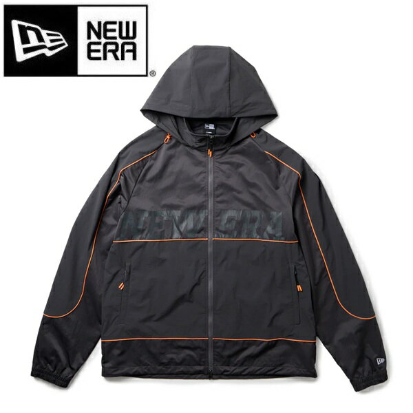 ニューエラ ゴルフ ウィンドジャケット パイピング チャコールグレー NEW ERA (14859898) 2026年春夏モデル
