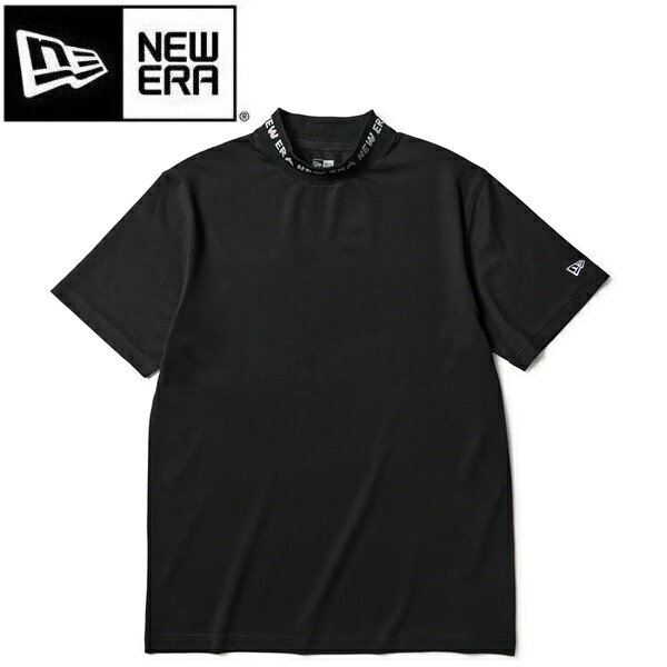 Rakuten - ニューエラ ゴルフ 半袖 ミッドネック Tシャツ 鹿の子 ブラック NEW ERA (14859933) 2026年春夏モデル