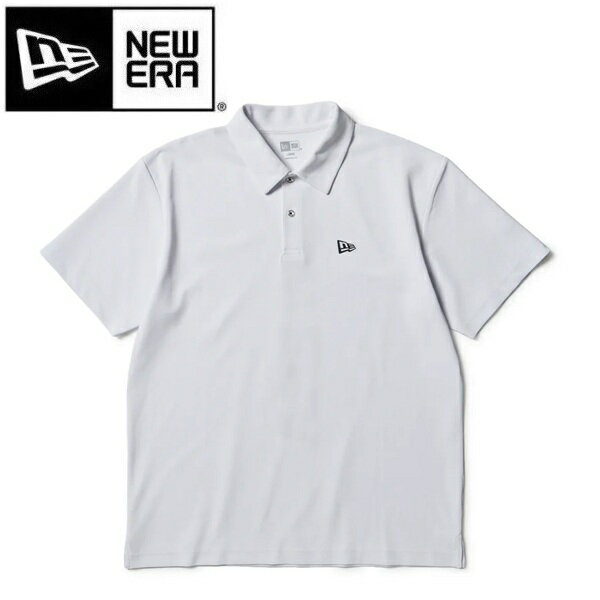 Rakuten - ニューエラ ゴルフ 半袖 ポロシャツ 鹿の子 Vertical Logo ホワイト NEW ERA (14859940) 2026年春夏モデル