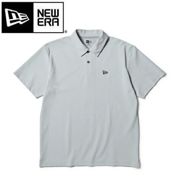 Rakuten - ニューエラ ゴルフ 半袖 ポロシャツ 鹿の子 Vertical Logo グレー NEW ERA (14859941) 2026年春夏モデル