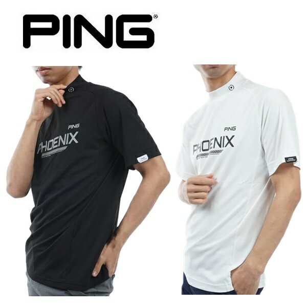 樂天商城 - ピン ゴルフ PING メンズ サライテック 半袖 ハイネックシャツ PING 621-4167311 春夏モデル