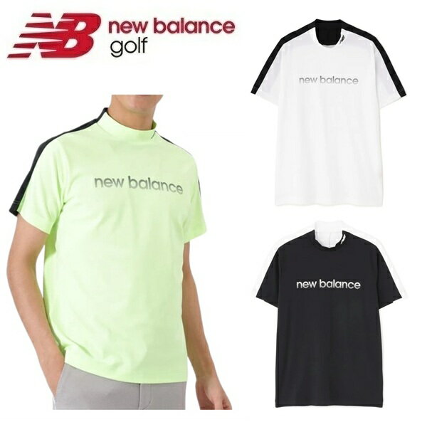 乐天商城 - ニューバランス ゴルフ メンズ シャツ 半袖 モックネック プルオーバー New Balance Golf 012-6166001 2026年春夏モデル