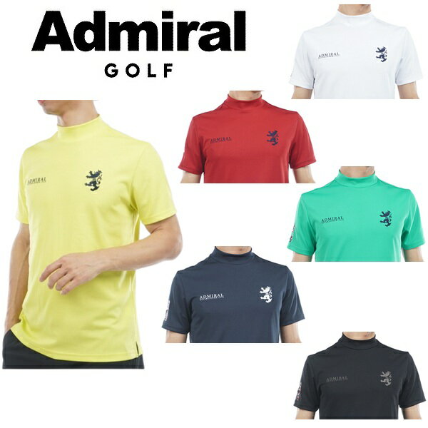 乐天商城 - アドミラル ゴルフ メンズ フラッグ モックネックシャツ ADMIRAL GOLF ADMA615 2026年春夏モデル