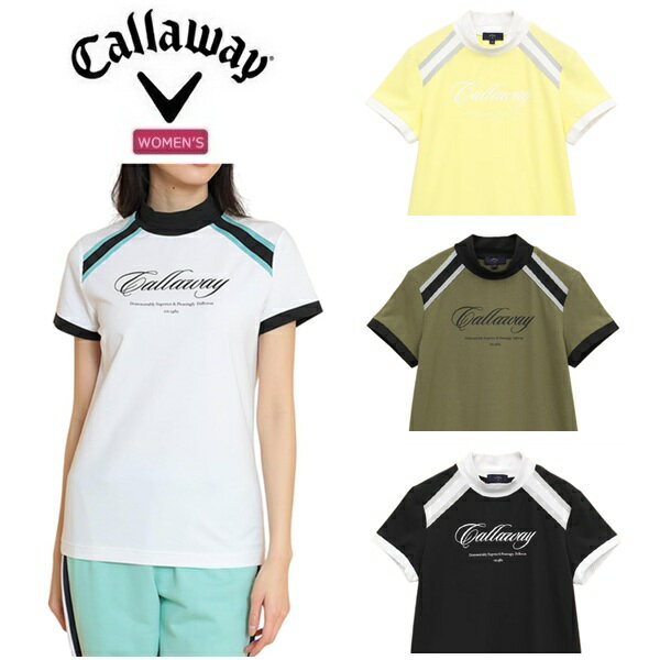 Rakuten - キャロウェイ ゴルフ レディース 半袖モックネックシャツ Callaway Golf C25134203