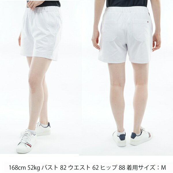 トミーヒルフィガー ゴルフ レディース メッシュ ハーフパンツ TOMMY HILFIGER THL...