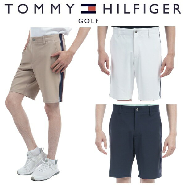 Rakuten - トミーヒルフィガー ゴルフ メンズ 遮熱サイドライン ショートパンツ TOMMY HILFIGER GOLF THMA535 2025年春夏モデル