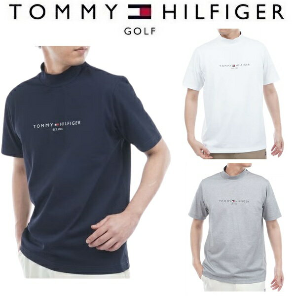 Rakuten - トミーヒルフィガー ゴルフ メンズ レイブロックワッフル 半袖モックシャツ TOMMY HILFIGER THMA634 2026年春夏モデル