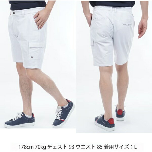 トミーヒルフィガー ゴルフ メンズ メッシュ ショートパンツ TOMMY HILFIGER GOLF ...