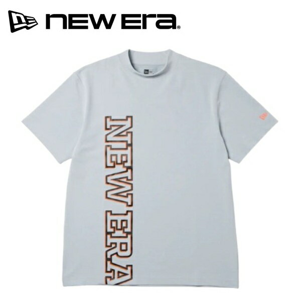 Rakuten - ニューエラ ゴルフ 半袖 ミッドネック Tシャツ 鹿の子 Vertical Logo グレー NEW ERA (14859921) 2026年春夏モデル