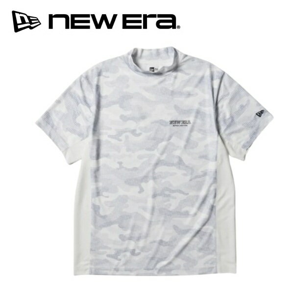 Rakuten - ニューエラ ゴルフ 半袖 ミッドネック Tシャツ Camo カモ ホワイト NEW ERA (14859926) 2026年春夏モデル