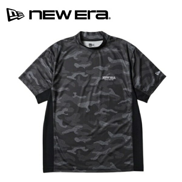 Rakuten - ニューエラ ゴルフ 半袖 ミッドネック Tシャツ Camo カモ ブラック NEW ERA (14859927) 2026年春夏モデル