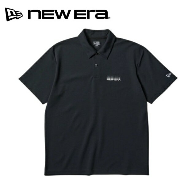 樂天商城 - ニューエラ ゴルフ 半袖 鹿の子 ポロシャツ ブラック NEW ERA (14859946) 2026年春夏モデル