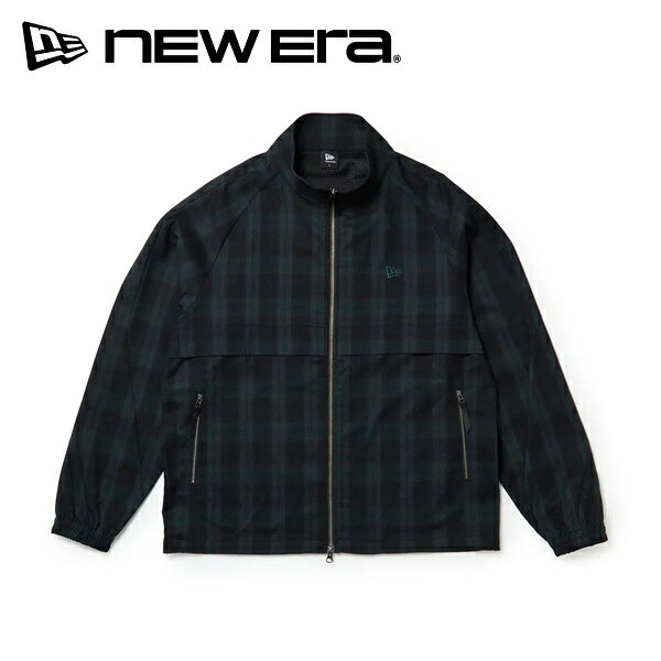 ニューエラ ゴルフ ジャケット スタンドカラー ジャケット ブルゾン チェック New ...
