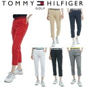 トミーヒルフィガー ゴルフ レディース ツイル ベーシックカプリパンツ TOMMY HILFIGER THLA426 2024年春夏モデル