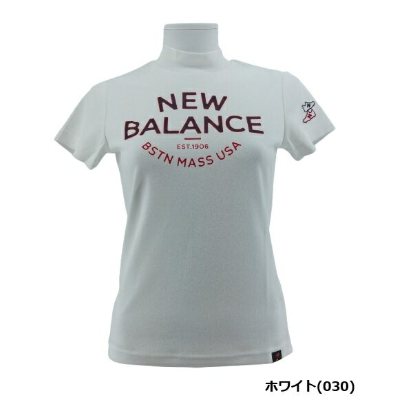 ニューバランス ゴルフ レディース 半袖モックネック プルオーバー シャツ New Balance Golf 012-2166602
