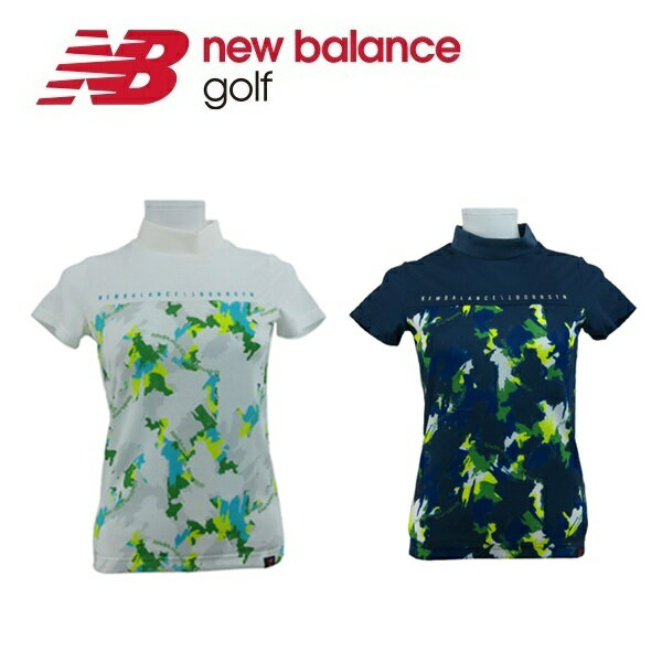 ニューバランス ゴルフ レディース 半袖 モックネックプルオーバー シャツ New Balance Golf 012-2166606