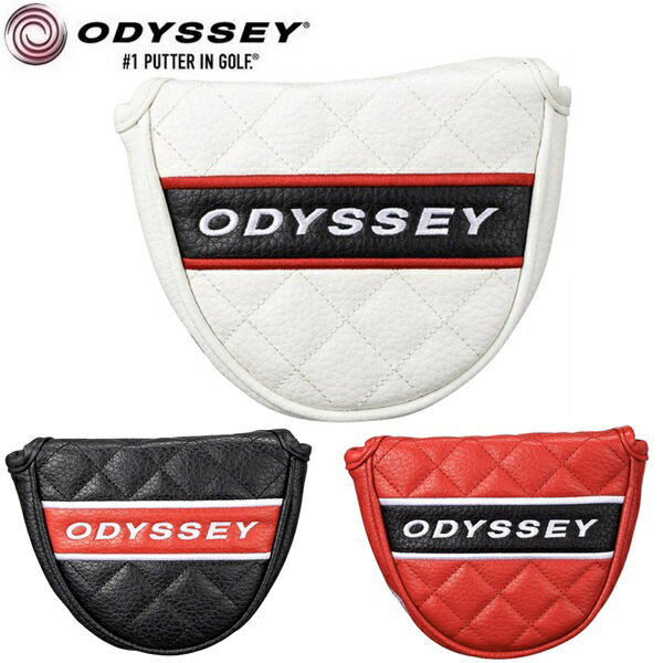 Rakuten - オデッセイ ゴルフ パターカバー オーセンティック マレット パターカバー 26 JM Odyssey Authentic Mallet Putter Cover 26 JM