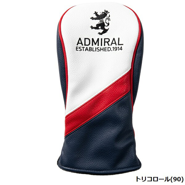 SPIRAL GOLF 楽天市場店のアドミラル ゴルフ ヘッドカバー ランパント ドライバー用 Admiral Golf ADMG5AHA｜アングル3