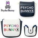 サイコバニー ゴルフ パターカバー マレットタイプ Psycho Bunny PBMG4FH6