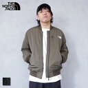 THE NORTH FACE(ザノースフェイス) インサレーションボンバージャケット Insulation Bomber Jacket (NY82334) メンズ 中綿 保温性 アウトドア タウンユース おしゃれ着 MA-1 ブラック オリーブ