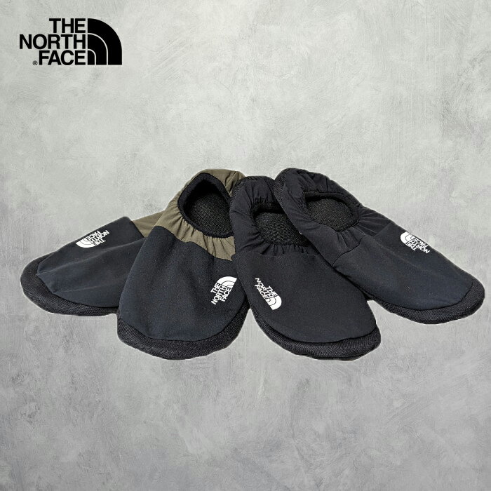 THE NORTH FACE(ザノースフェイス) コンパクト モック Compact Moc (NF52240) メンズ 中綿 スリッパ サンダル 内履き ルームシューズ 滑り止め 折りたたみ