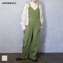 Johnbull(ジョンブル) コットン ポプリンミリタリーサロペット (JL241P12) レディース おしゃれ ゆったり リラックス