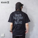 【CS限定価格】ROARK (ロアーク) "B.S.B.T" FINE TECH DRY TEE (RTJF1001) メンズ レディース ユニセックス トップス Tシャツ プリント ロゴ カジュアル ストリート 半袖