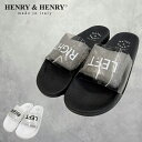 HENRY&HENRY ヘンリー&ヘンリー VINYL LOGO (46317) メンズ レディース ユニセックス サンダル シャワーサンダル シャワサン クリ...