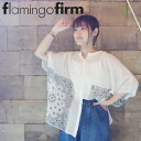 flamingo firm (フラミンゴファーム) バンダナ柄ポンチョシャツ (150257) レディース ペイズリー柄 着回し シンプル ポンチョ ゆったり ...
