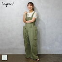 Ungrid(アングリッド) ミリタリー サロペット(112440300601/1124403006)レディース オールシーズン 大人気 サロペット ゆったり ...