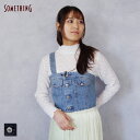 atelier SOMETHING (アトリエ サムシング) デニムビスチェ (SAT001/SAT001-94/SAT001-00) レディス デニム 再入荷...