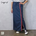Ungrid (アングリッド) フロントジップ ラインスカート (112440816301/1124408163) レディース トレンド 可愛い 人気 トレンド ロングスカート スポーツMIX スリット
