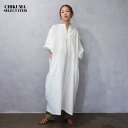 Allumer (アリュメール) 袖ギャザー ロングスリーブ ワンピース (825537) レディース ゆったり カジュアル 大人女子 キレカジ リラックス シ...