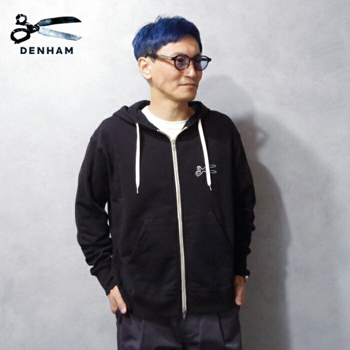DENHAM (デンハム) CHAIN ZIP UP HOODY (1250960999/01250960999) メンズ トップス パーカー チェーン..