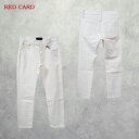 RED CARD (レッドカード) 30TH ANNIVERSARY-WHITE- (56330301WHT) レディース ボトムス パンツ デニム アンクル丈...
