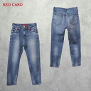 RED CARD (レッドカード) HAPPINESS (49243901MDU) レディース ボトムス パンツ デニム スリムテーパード 美脚 リラックステー...