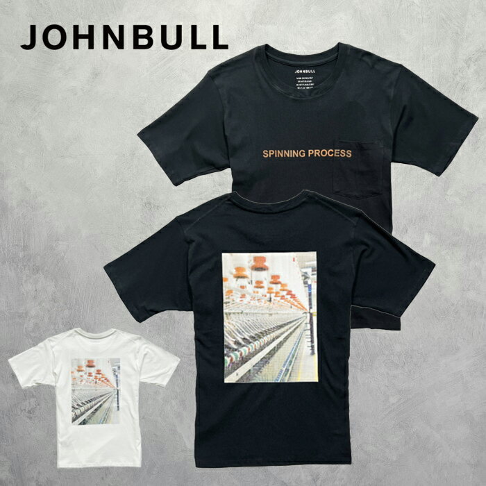 Johnbull ジョンブル フォト プリント ポケット Tシャツ SPINNING 25808