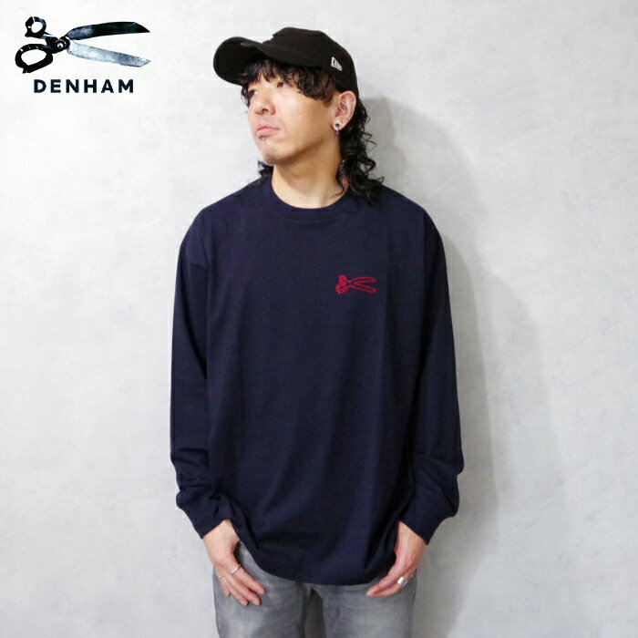 DENHAM (デンハム) CHAIN LS TEE (1240952401/01240952401