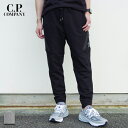 C.P. COMPANY (シー・ピーカンパニー) DIAGONAL RAISED FLEECE ZIPPED TRACKPAMTS (15CMSP084A) ...